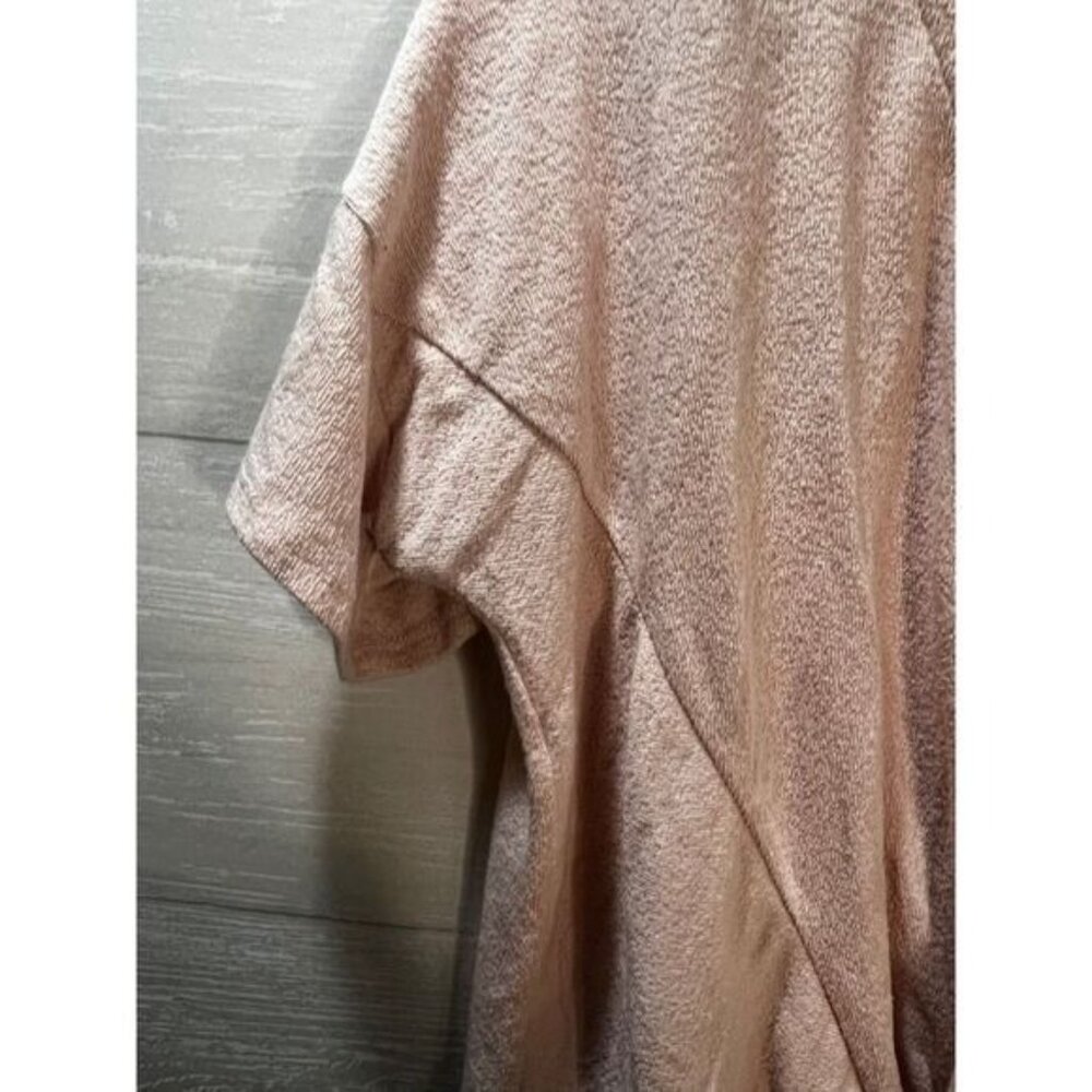 T-shirt Twist Hem Drop Shoulder Tee Small - Picture 4 of 5